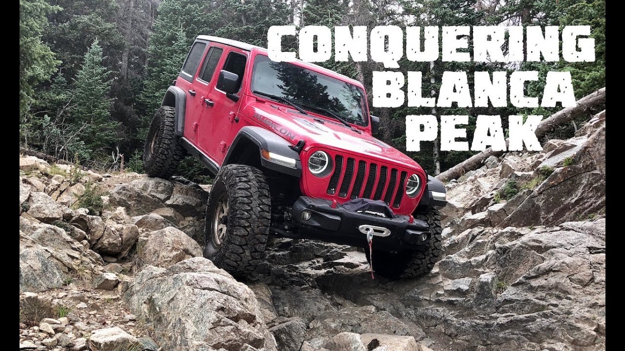 We Conquer Blanca Peak in our 2018 Jeep Wrangler JLU Rubicon