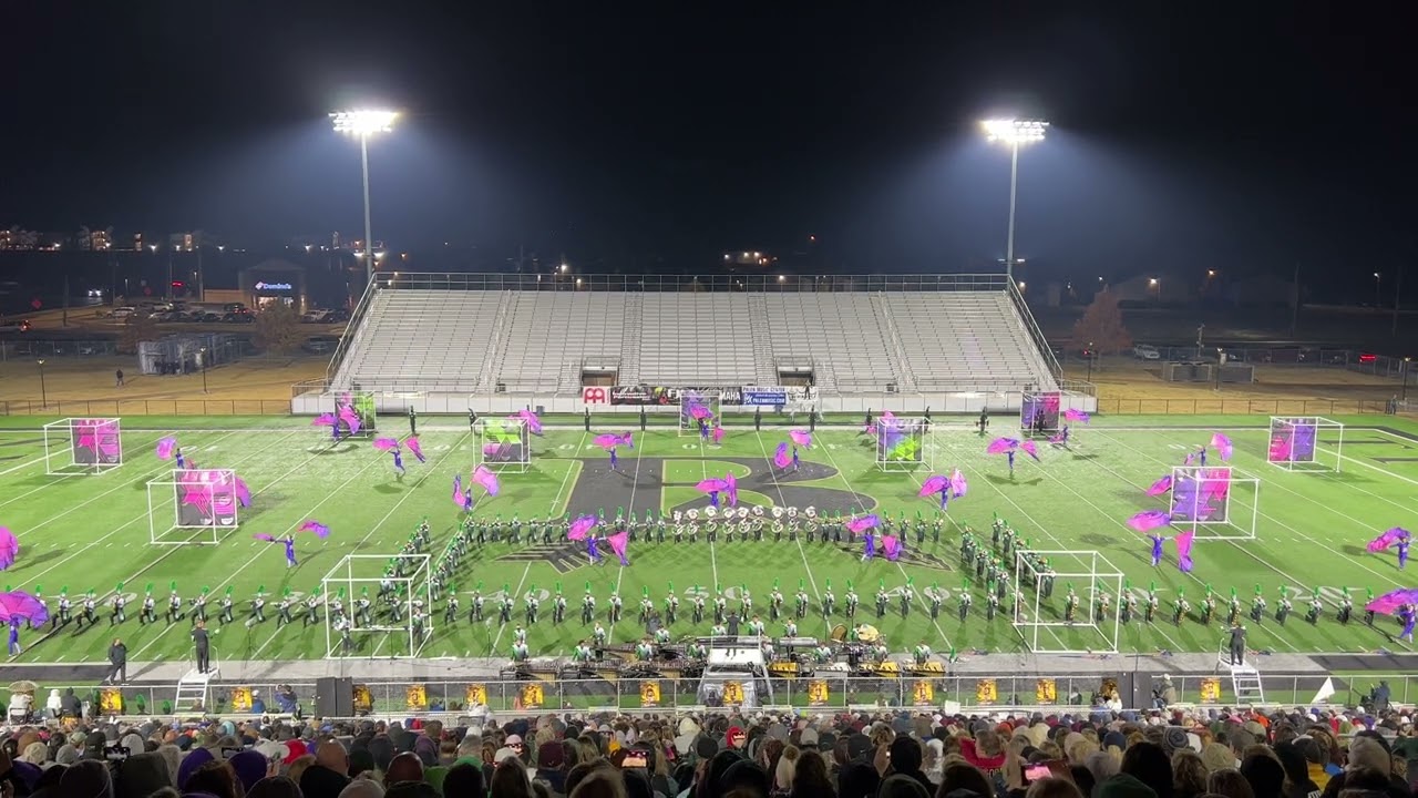 Edmond Santa Fe marching band 2022 OBA finals