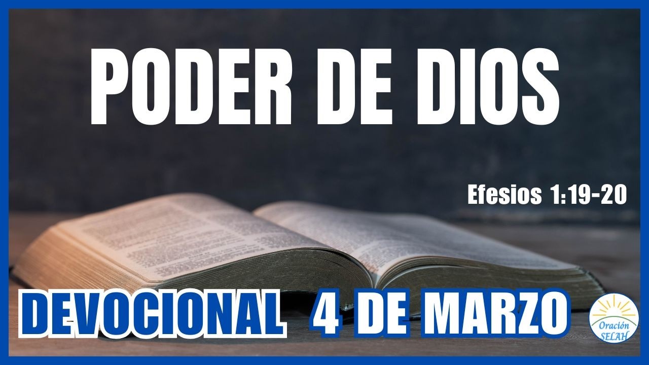 DEVOCIONAL DE HOY 4 DE MARZO: 