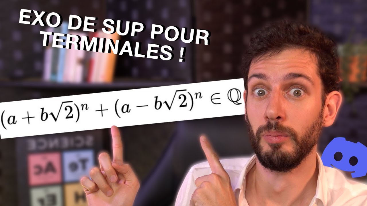 Avant la mpsi : un exercice entre la prépa et la terminale !