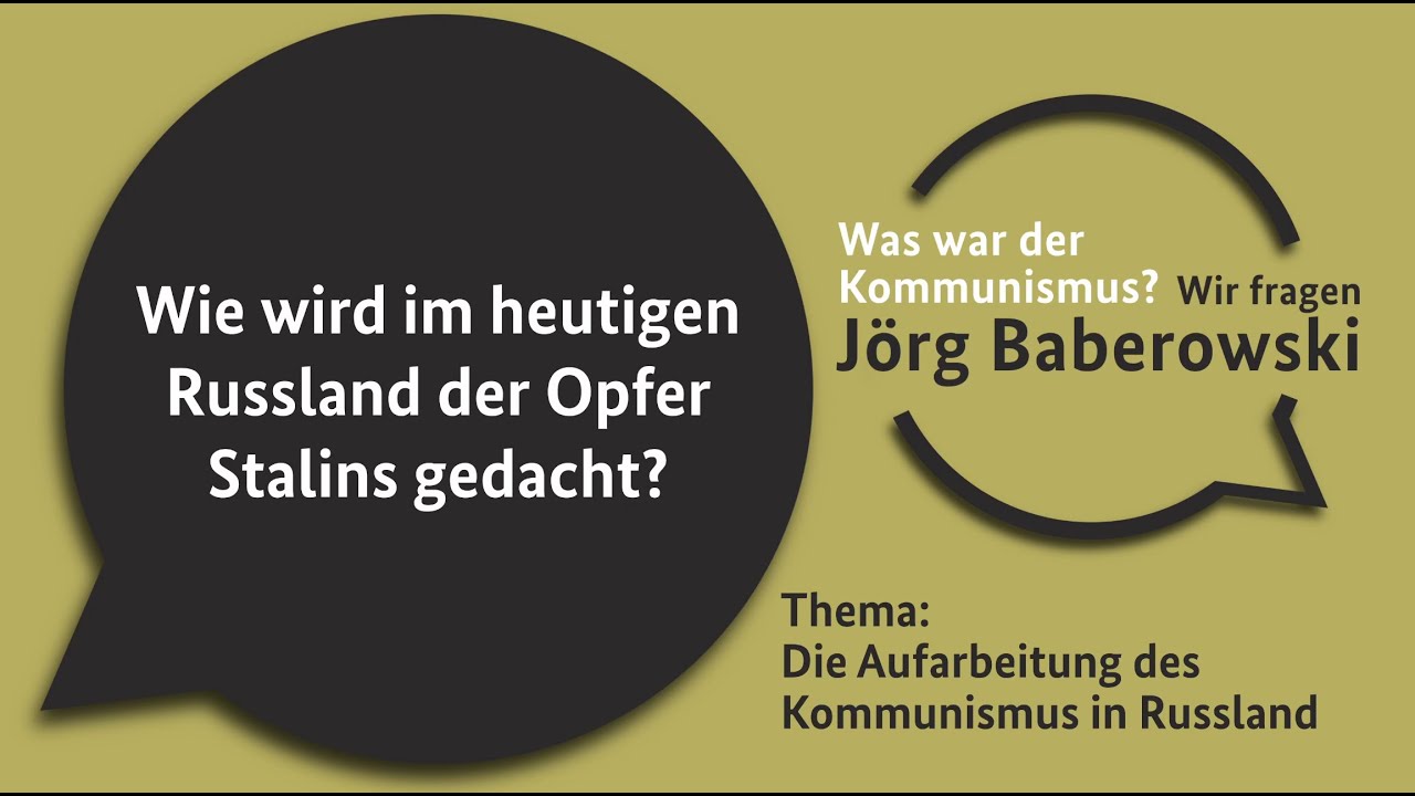 Wie wird im heutigen Russland der Opfer Stalins gedacht?