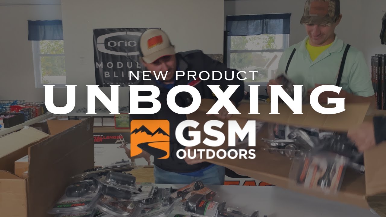GSM OUTDOORS UNBOXING