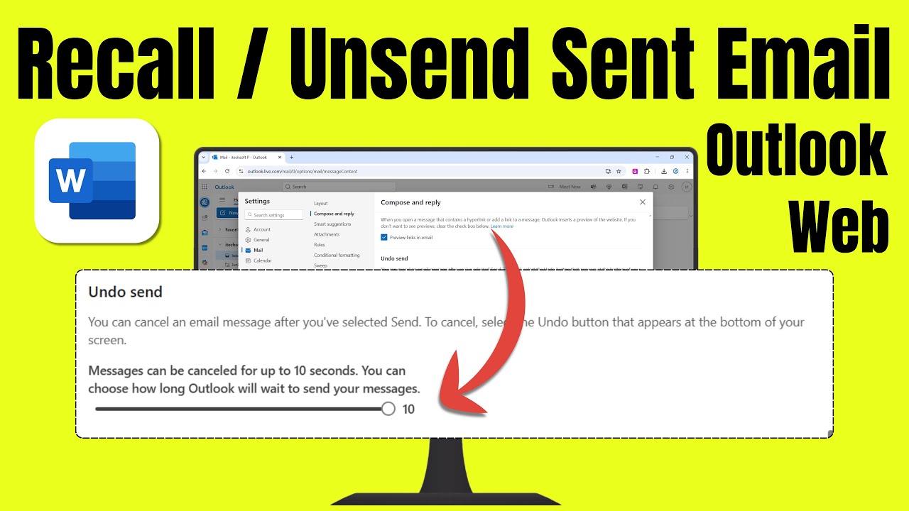 How to Recall Email Outlook Web Browser | Unsend Email in Outlook