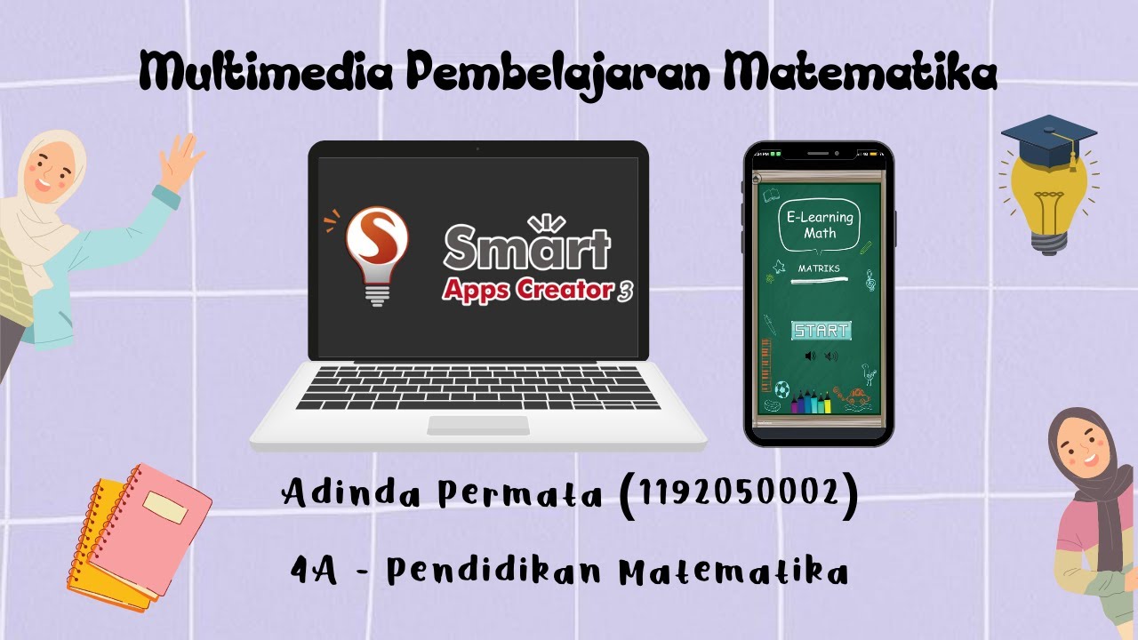 Membuat Aplikasi Pembelajaran Matriks Berbasis Android || Smart Apps Creator || MPM
