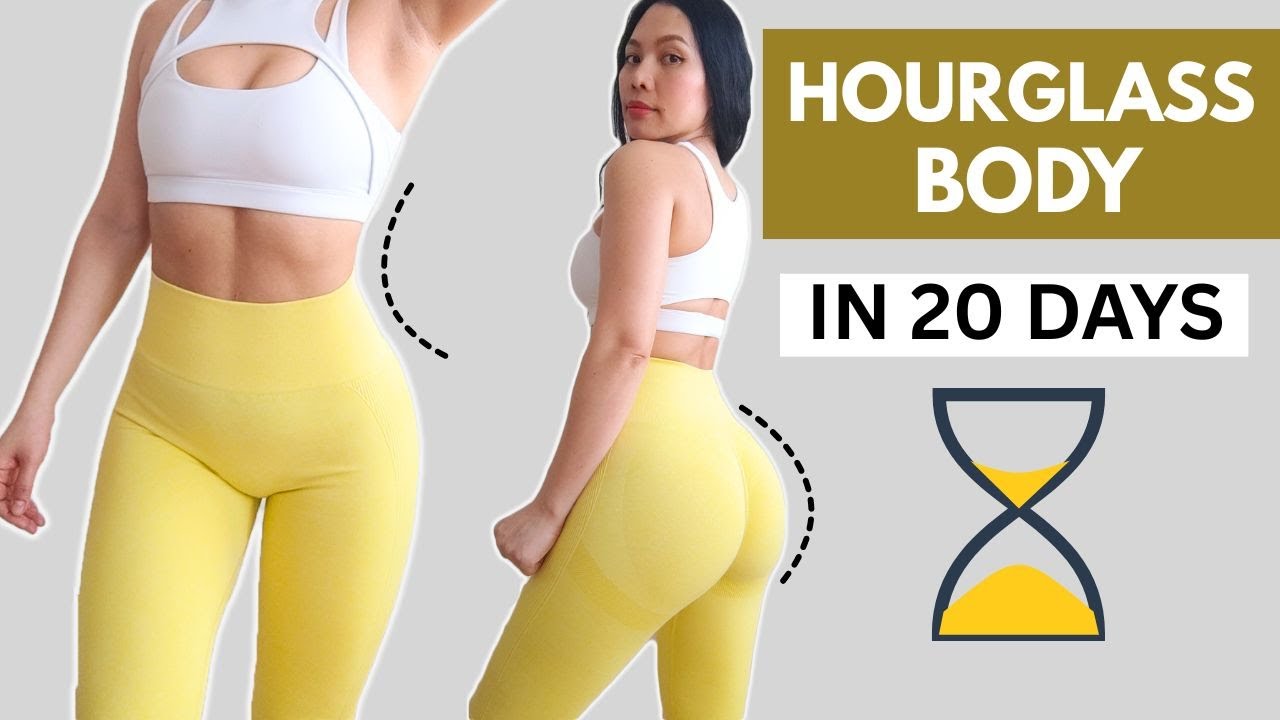 Идеальное тело «песочные часы» за 20 дней. 25 минут на полное моделирование тела. Без прыжков.