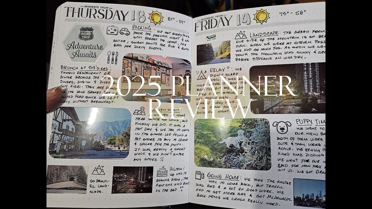 My 2025 Planner review