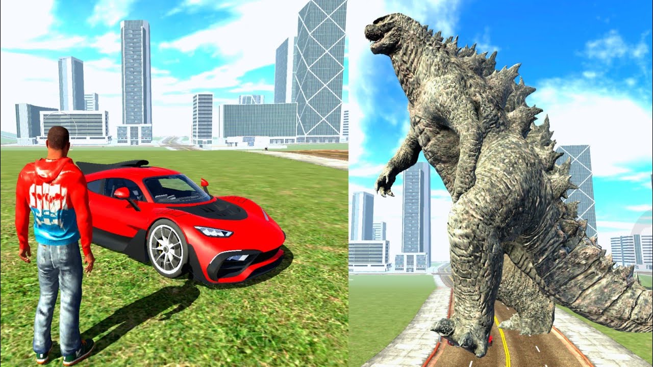 আমার নতুন গাড়ি ভেঙে দিল গোডজিলা 😂 ইন্ডিয়ান বাইক | Indian Bike Driving 3D 