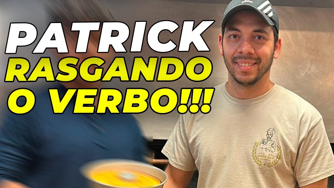 PATRICK RASGANDO O VERBO NO DESTRINCHANDO