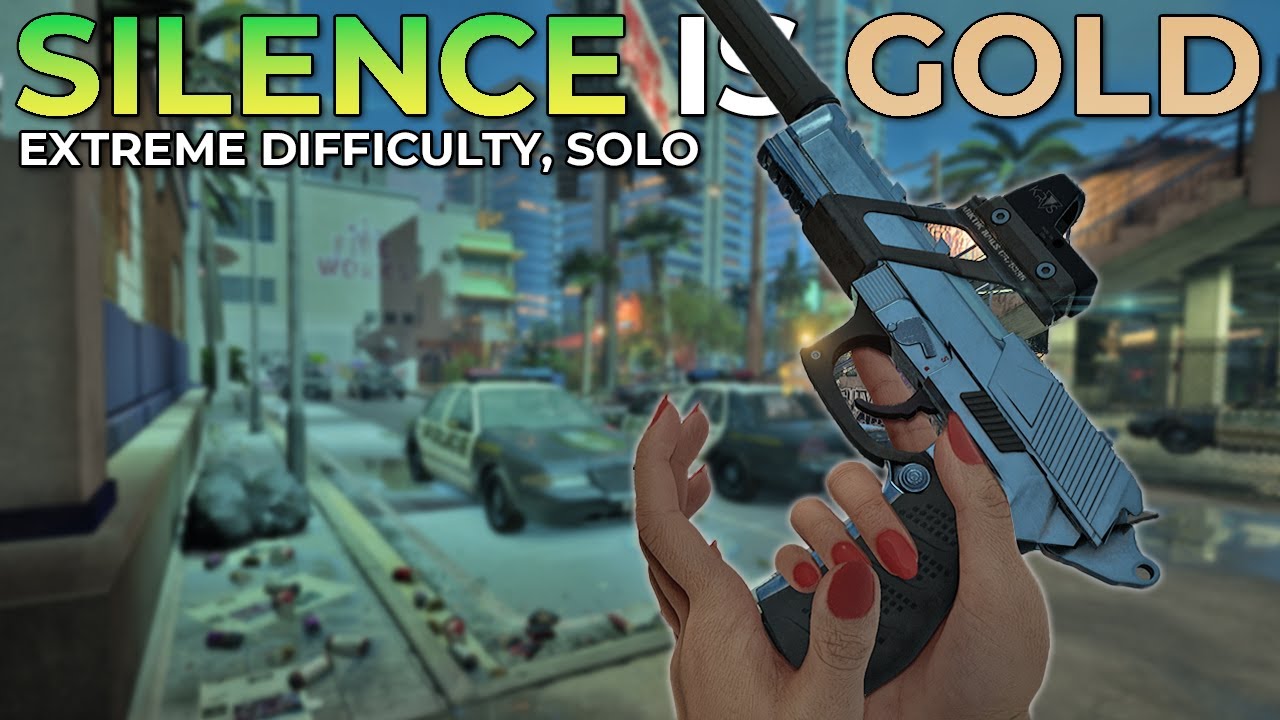 Crime Boss Rockay City – “Silence Is Gold” Urban Legends (Solo, Extreme Difficulty Gameplay)