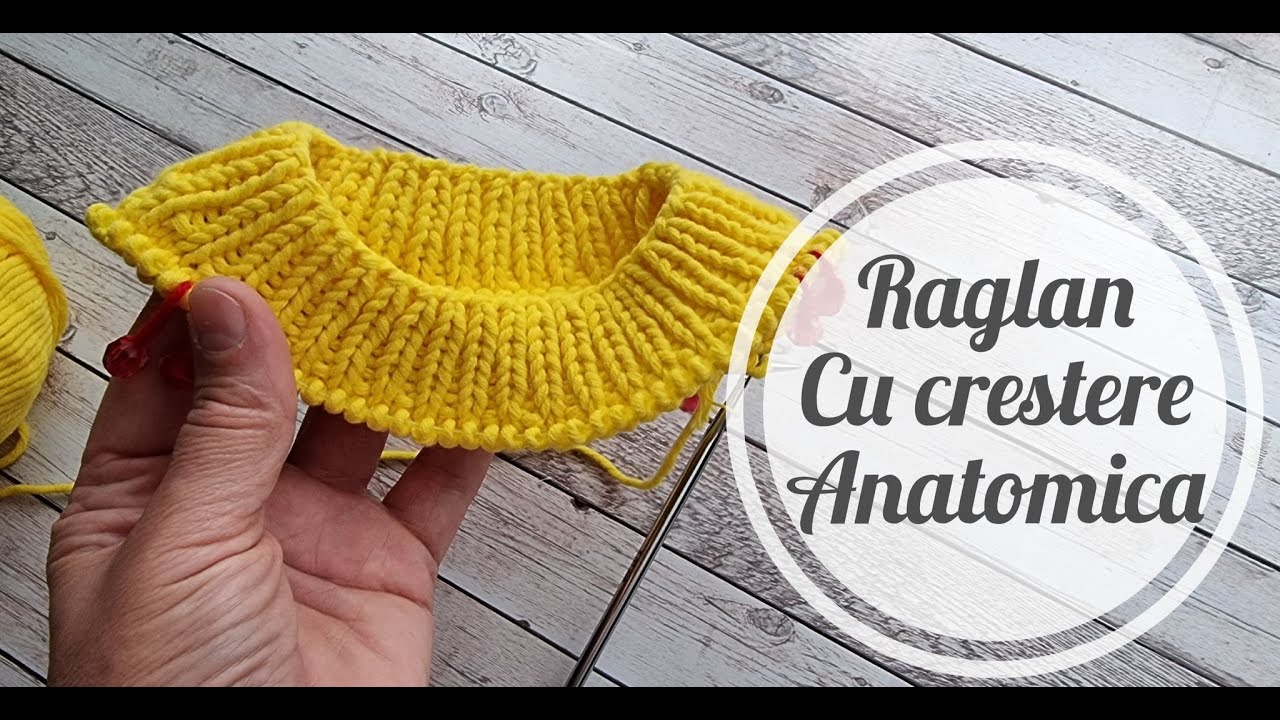 Raglan cu crestere anatomica