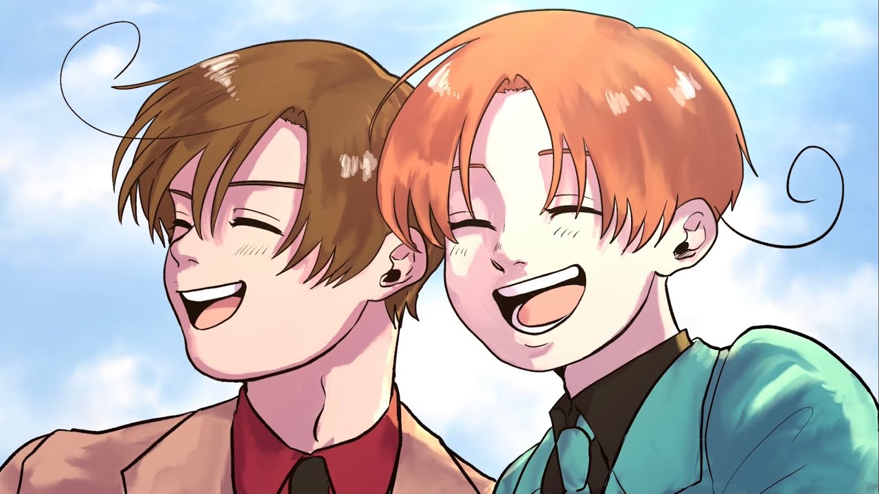 【手描きAPヘタリア】太陽系デスコ【伊誕2021】