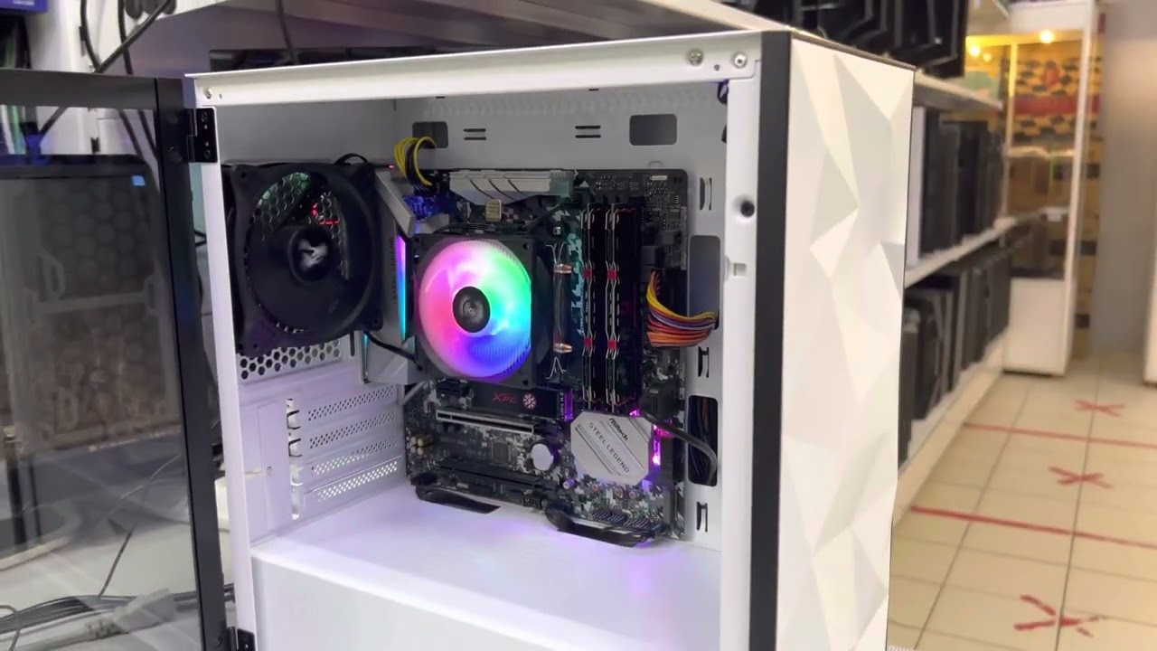 Сборка 3908, 37000₽, Ryzen3 4300GE, B450, 16Gb,  Radeon RX Vega 6, ssd 256Gb, 600W, Zet Gaming MS3