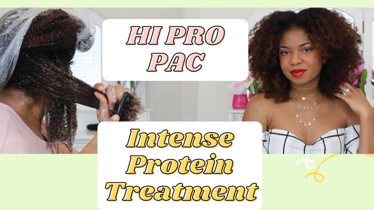 Hi Pro Pac Intense Protein Treatment on Type 4/3 Natural Hair