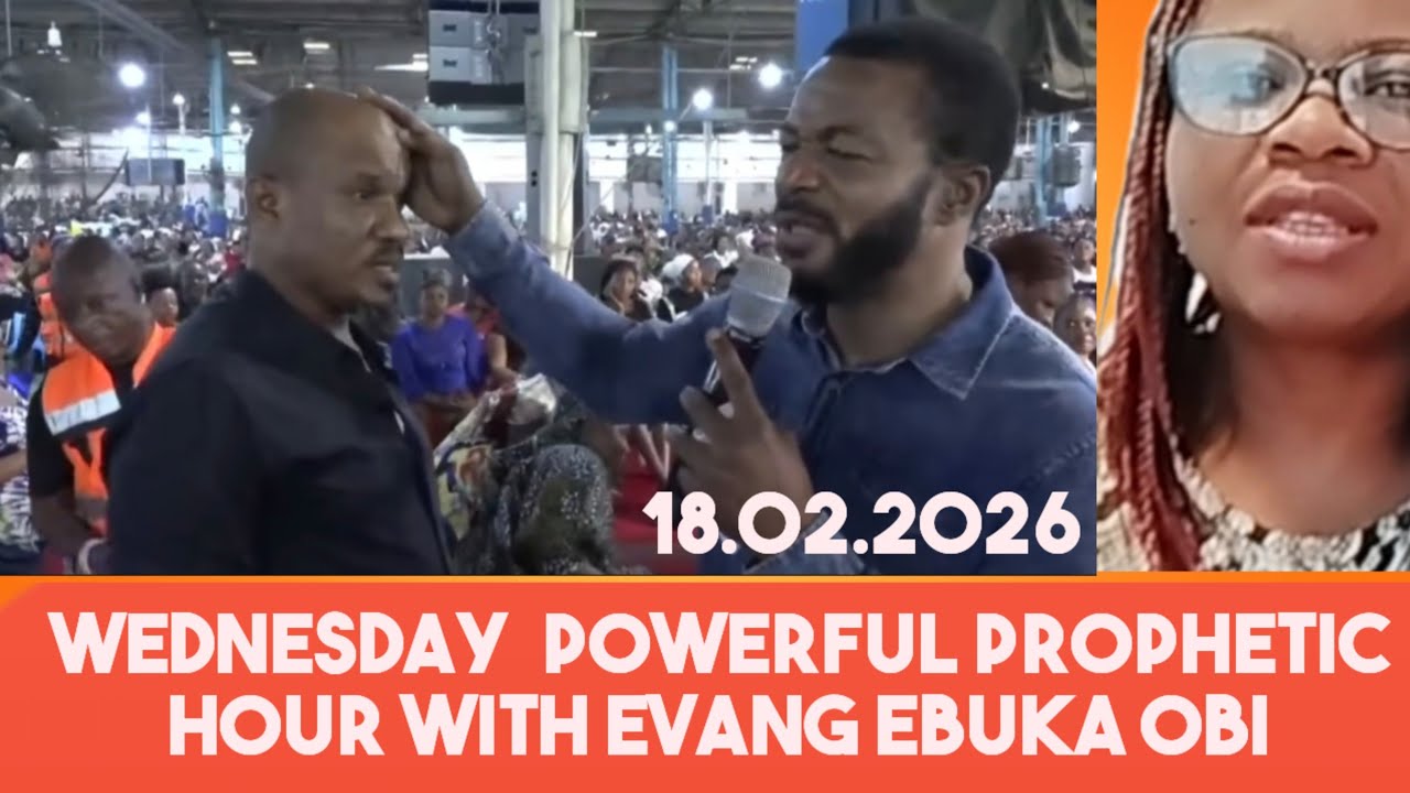 Wednesday powerful prophetic hour with Evang Ebuka Obi#zionprayermovementoutreachlive 
