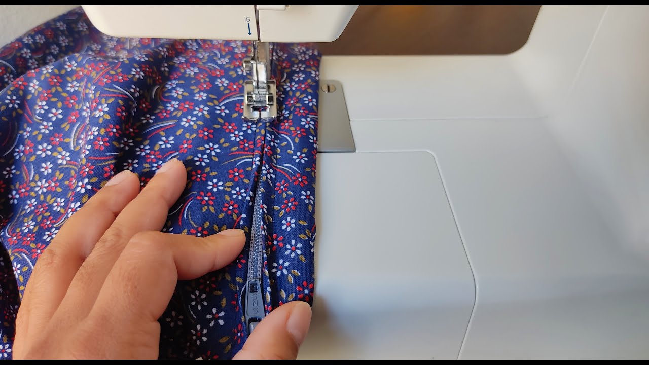 Poner cremallera normal paso a paso / hacer funda para coj&iacute;n