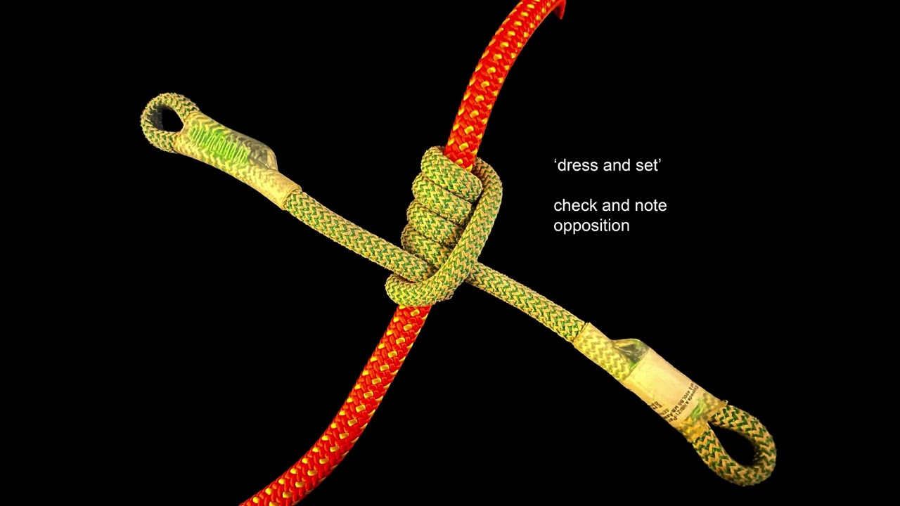 Tying the Distel Hitch - step by step slide show