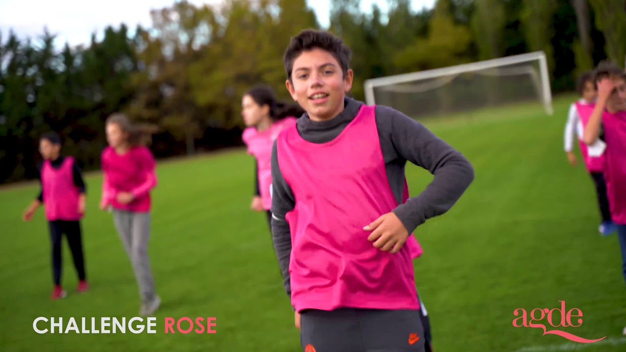 Challenge Rose des élèves du collège Paul-Emile Victor à Agde
