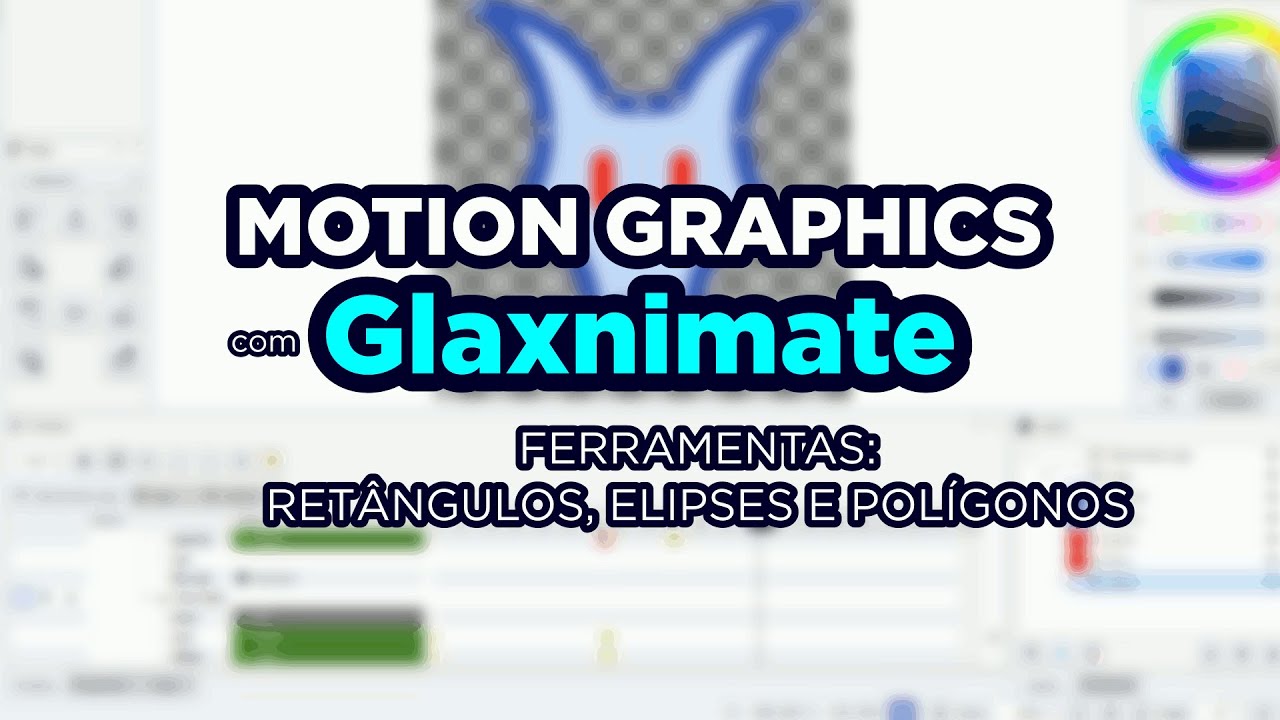 GLAXNIMATE - RETÂNGULOS, ELIPSES E POLÍGONOS