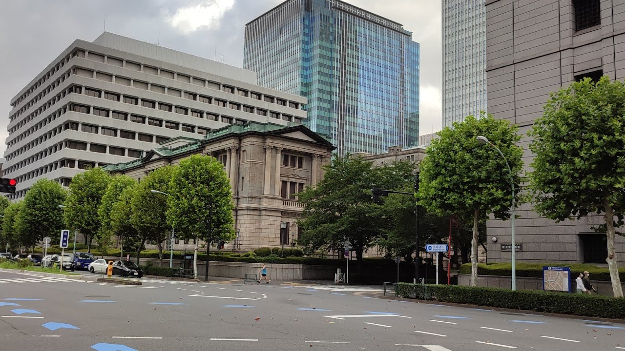 Walking tour in Japan. Around the Nihonbashi muromachi, chuo city, Tokyo.