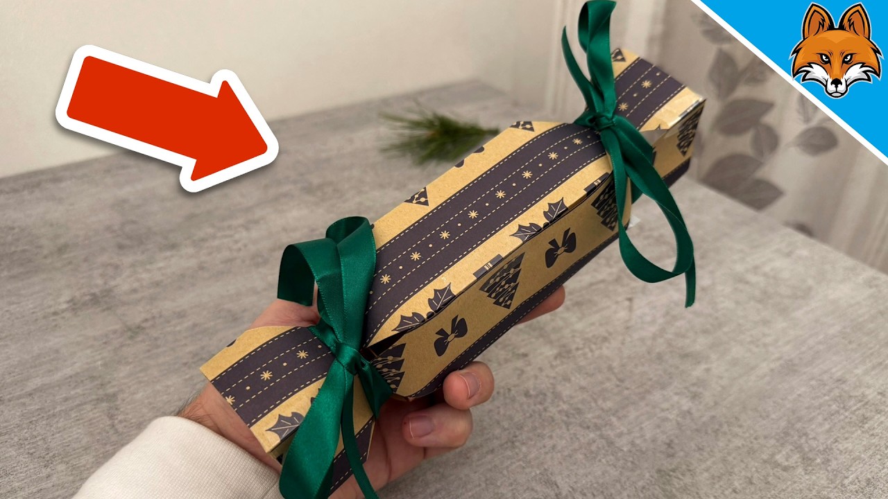 Confezionare regali di forma irregolare con il trucco coreano💥(genialmente semplice)🤯