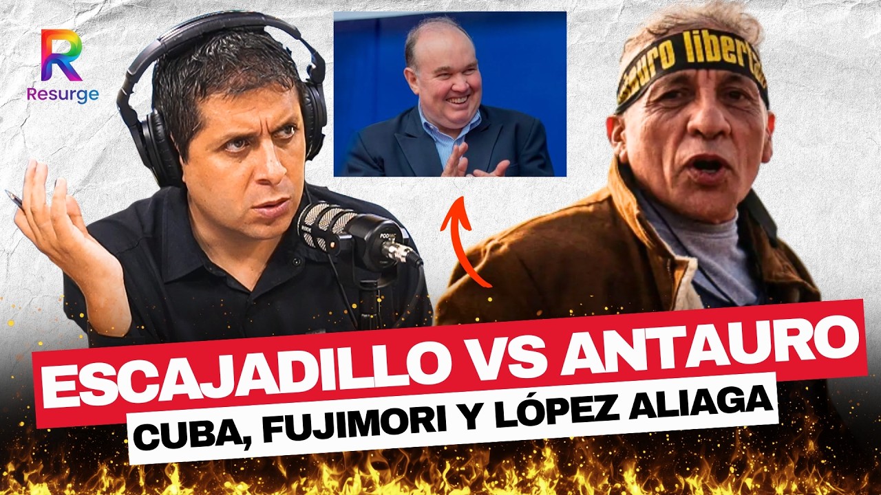 🔥 ¡TREMENDA BRONCA! Escajadillo ENFRENTA cara a cara al ¿loco? ANTAURO HUMALA