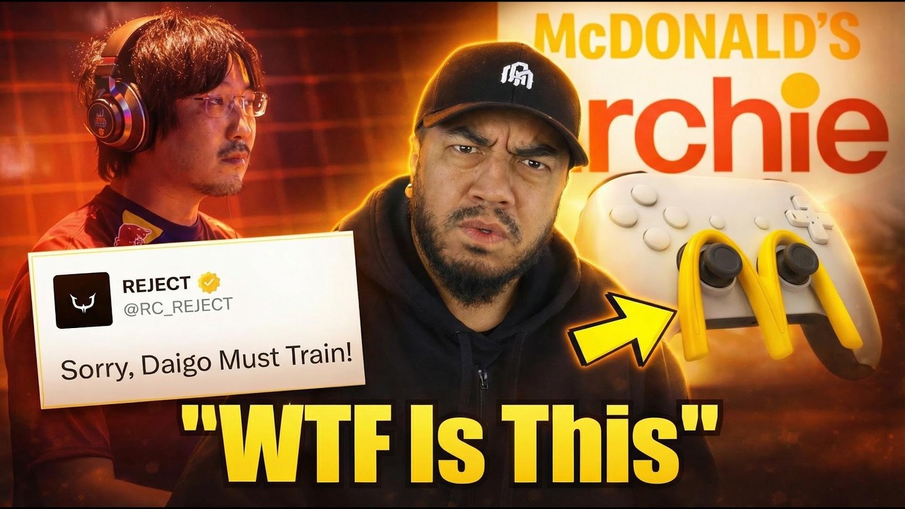 Daigo VS. Mena just got bigger! FGC Reacts | McDonalds just made gamers FATTER!