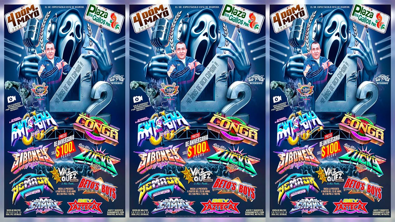Sonido Fantasma ((Disco Del 42 Aniversario)) En Plaza Los Gallos 2025