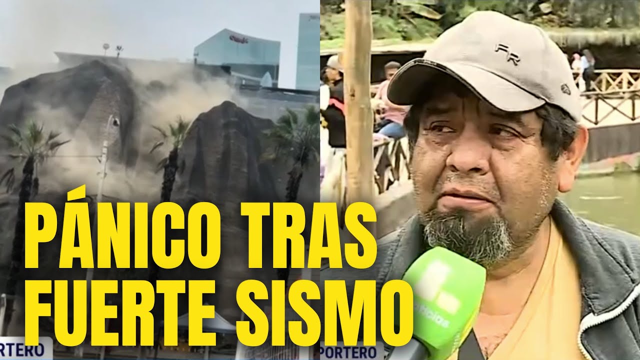 Peruanos asustados tras sismo de 6.1 en Callao: 