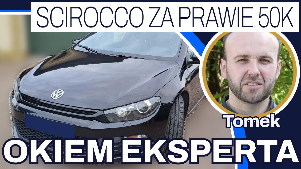 Scirocco za prawie 50k - Volkswagen Scirocco 2.0 TDI 2014 rok 180000 km 47000 zł