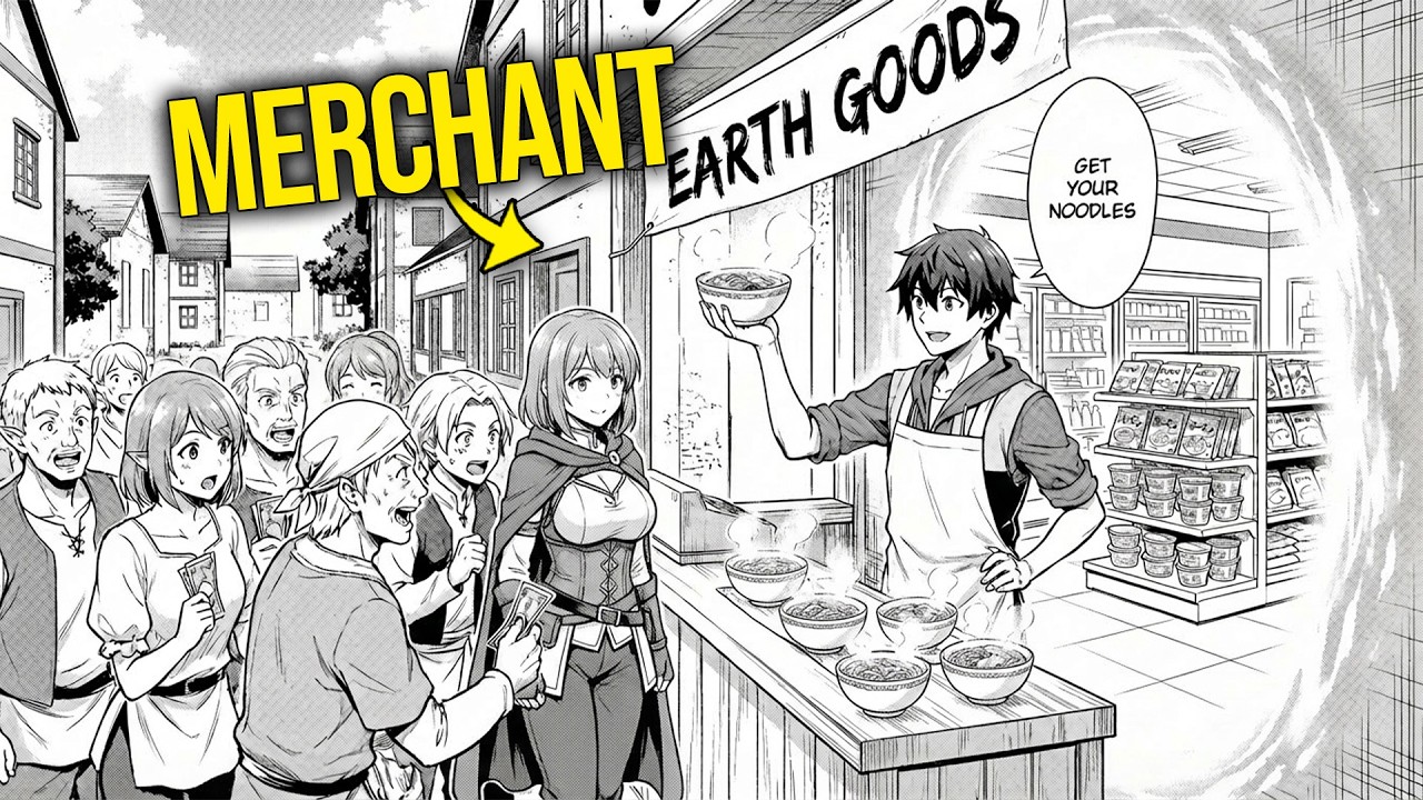 When Merchant Opens A Business In A Fantasy World, He Becomes A BILLIONAIRE Selling Earth Goods