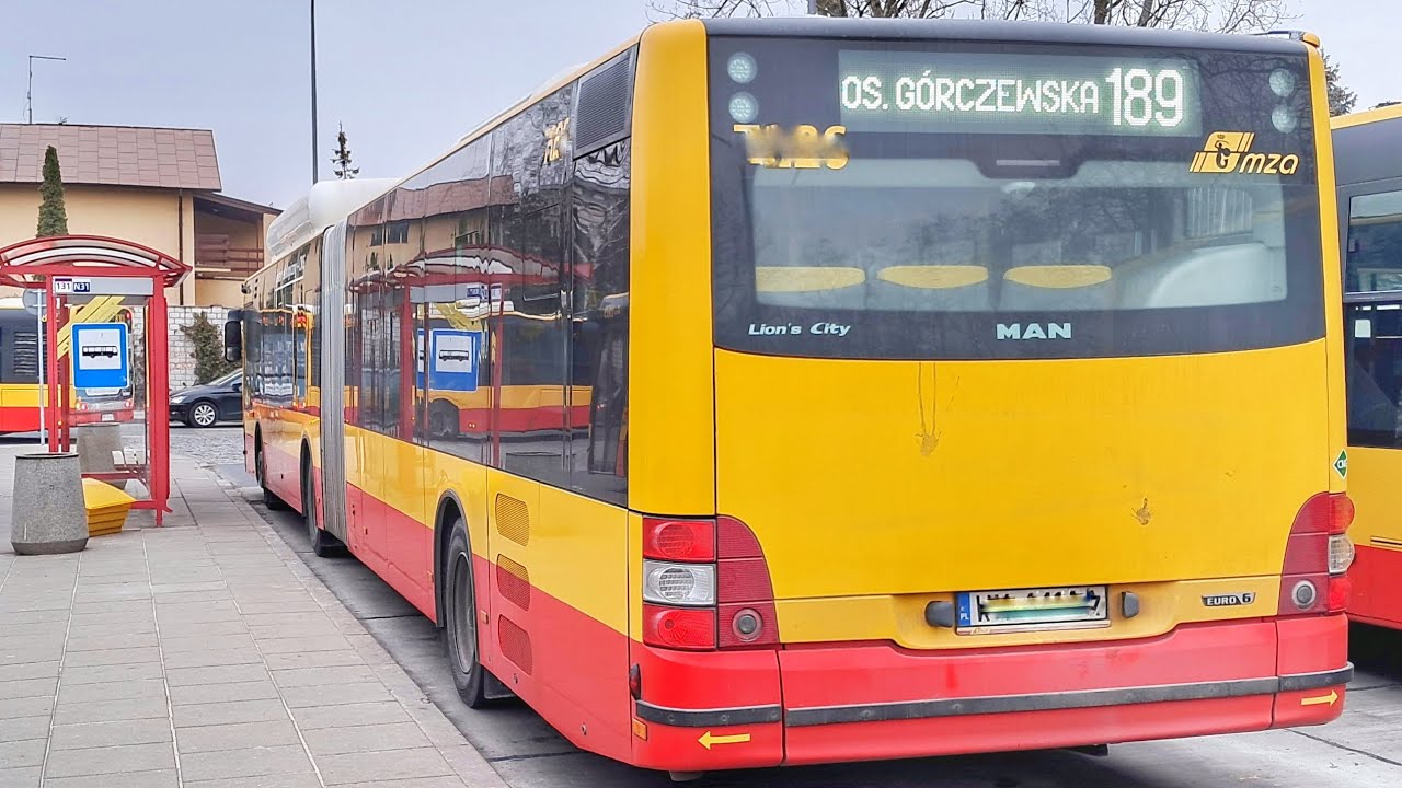 WARSZAWA BUS 189 SADYBA - OS.GORCZEWSKA - SADYBA