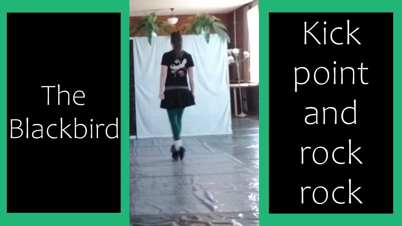Traditional Irish Set Dance Slow Tutorial:  The Blackbird