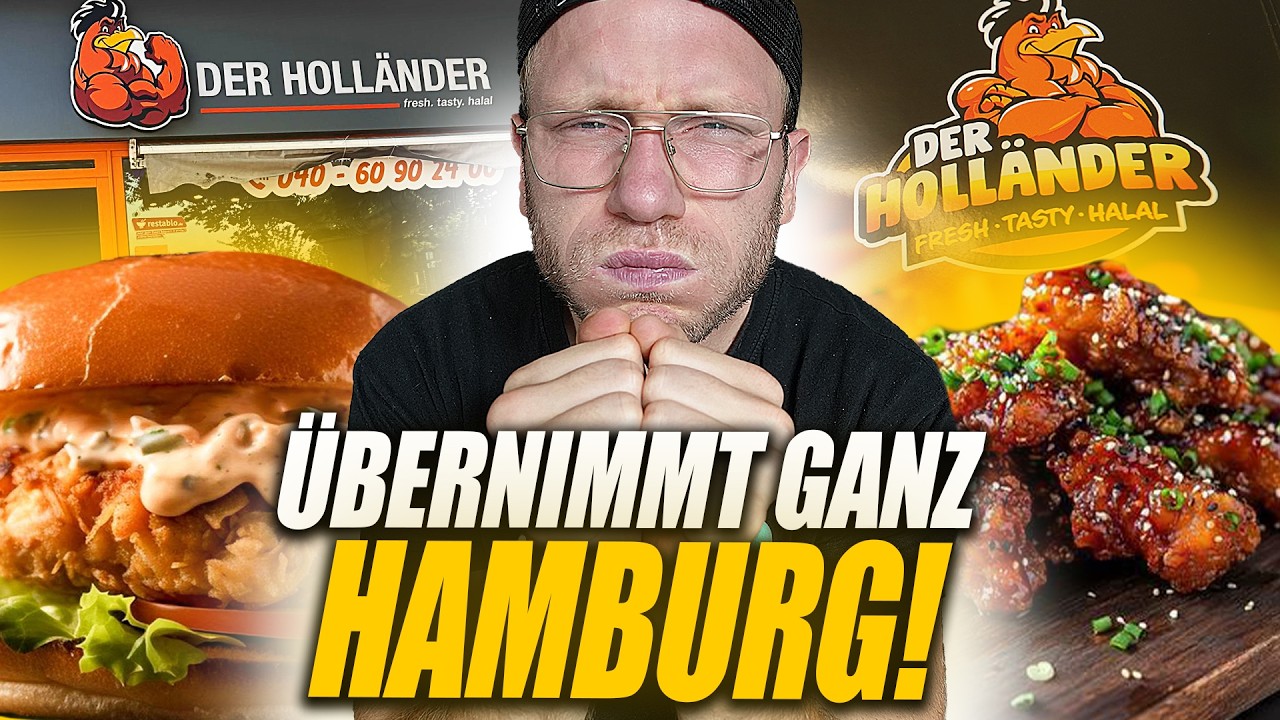 DER HOLLÄNDER ÜBERNIMMT GANZ HAMBURG🍔🍟