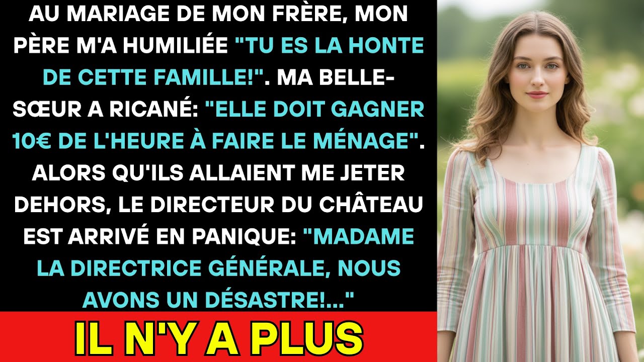 Mon Père M'expulse Du Mariage De Mon Frère Tel Un 