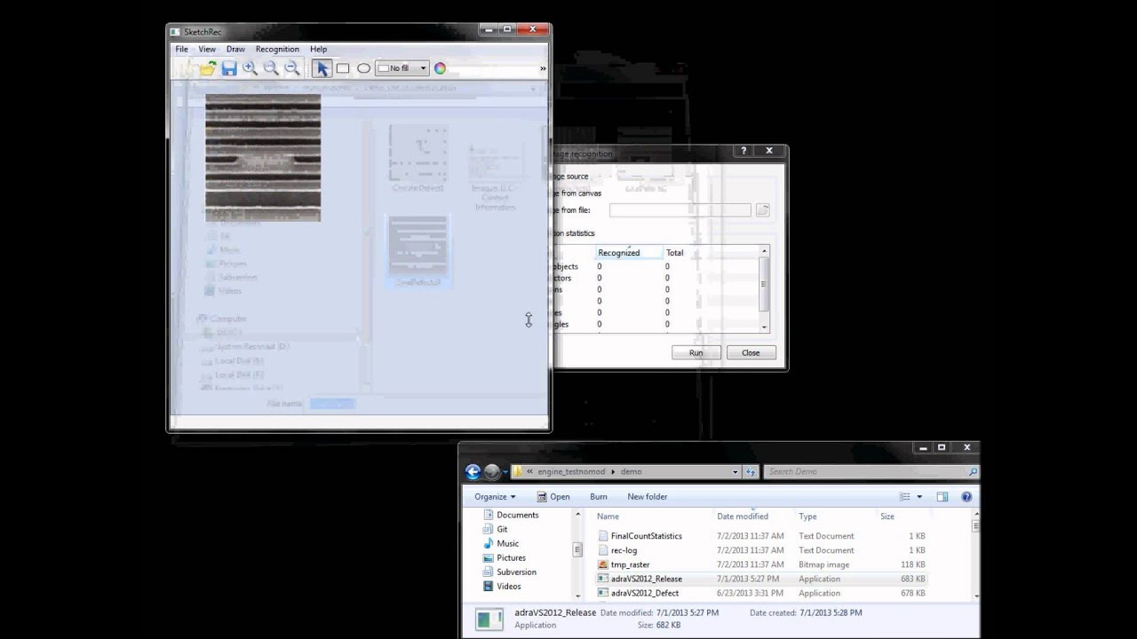 Automatic defect identification