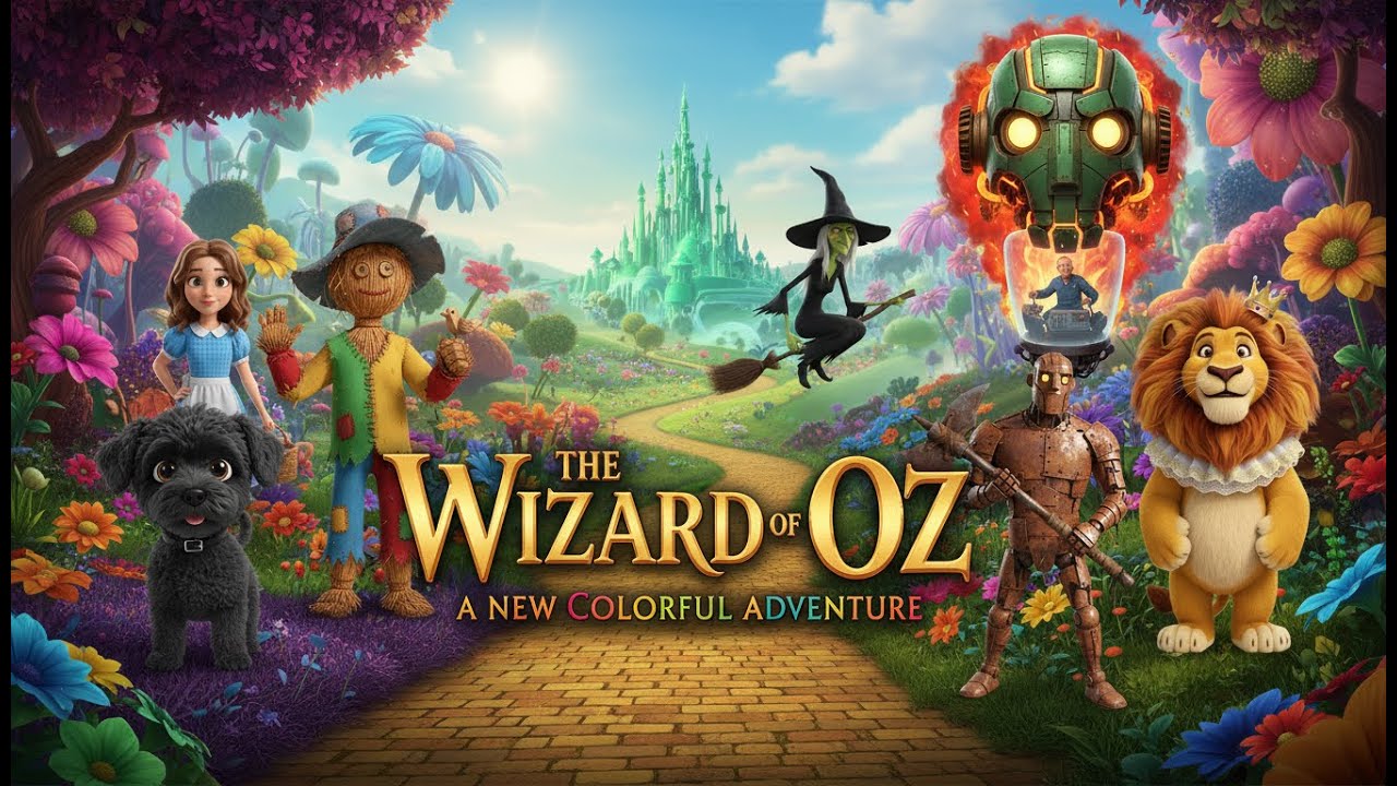 The Wizard of Oz: A New Colorful Adventure | Fairy Tales | Cartoon Animation