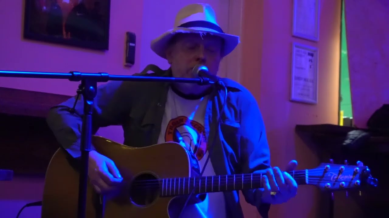 Luke Haines - Live at Walthamstow Rock n' Roll Book Club, London - April 10, 2024