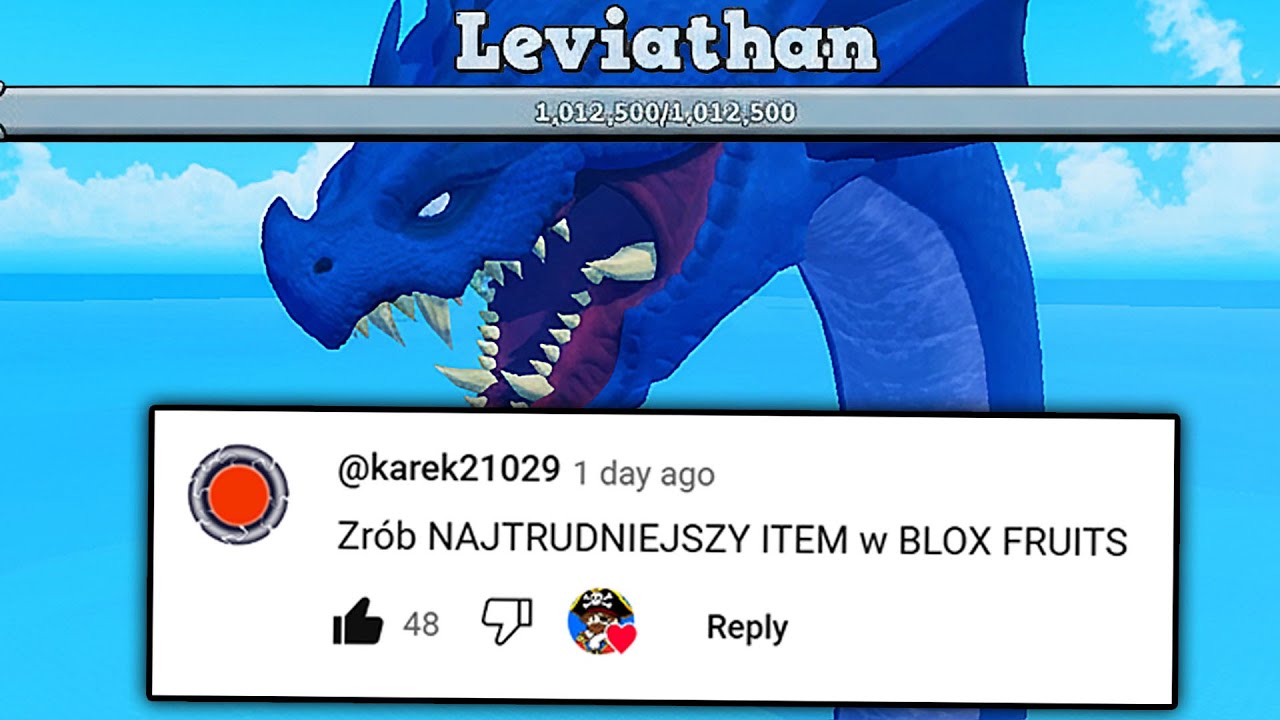 WIDZOWIE DECYDUJĄ CO MUSZĘ ZROBIĆ w Blox Fruits 2 (PRZESADA...)