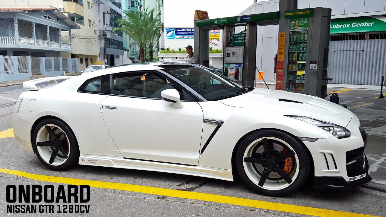 Onboard Nissan GTR Hennessey 1280CV - Canal Max Power