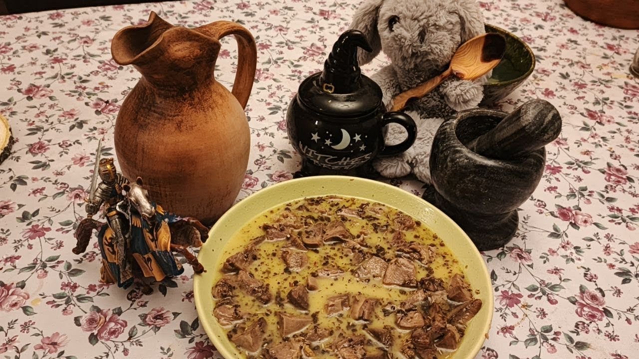 Готовим говяжий язык по-средневековому! #История_на_вкус 1