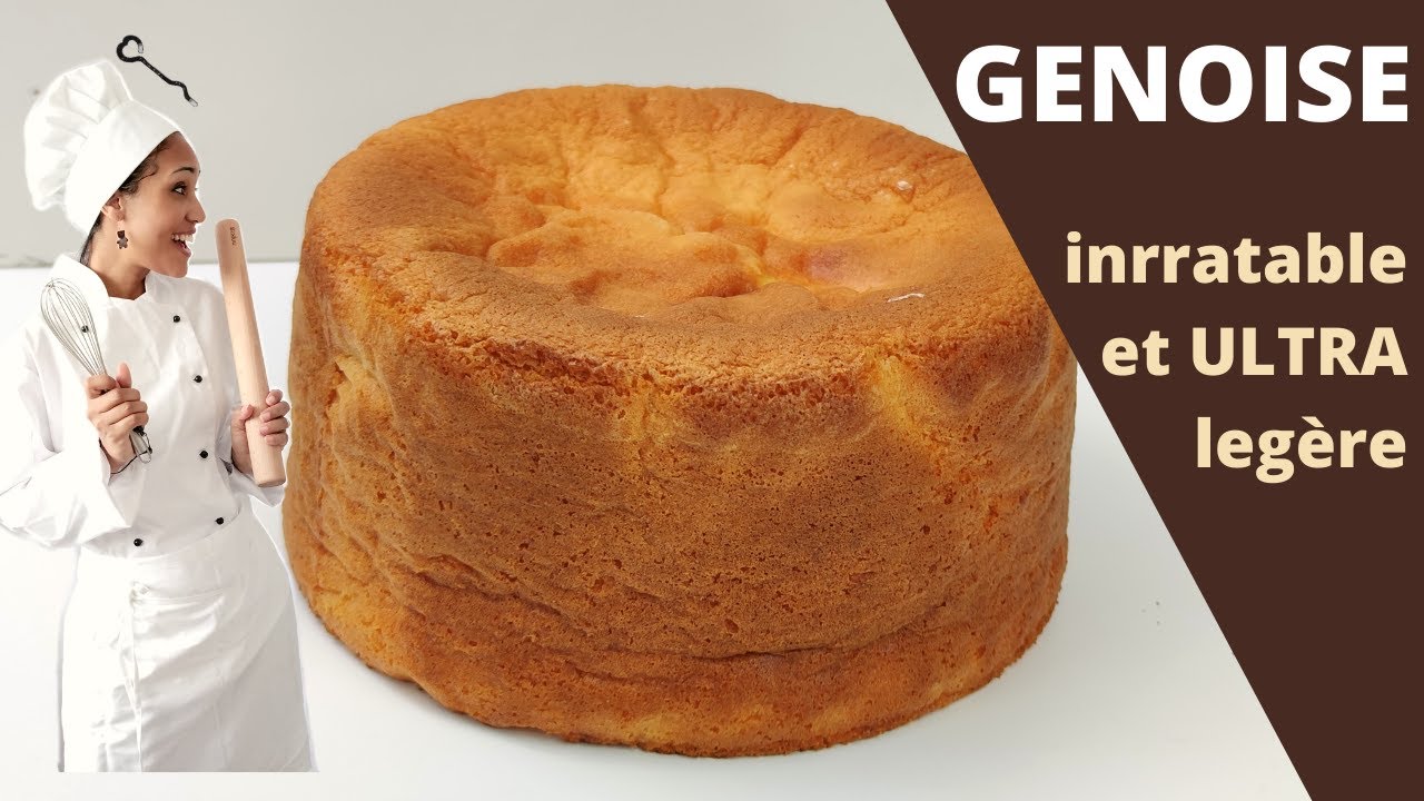 Comment faire une génoise légère!! haute!! et moelleuse?? 
