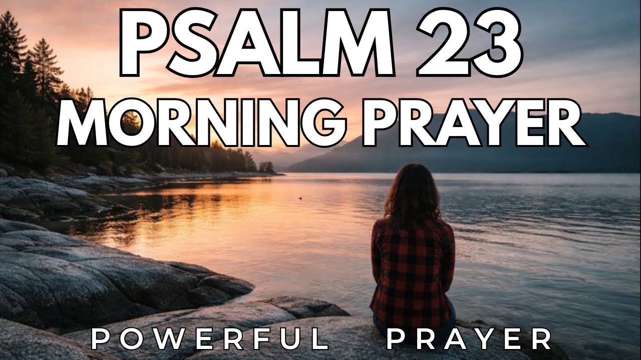 Psalm 23: Morning Prayer For God's Provision and Divine Protection | Morning Prayer
