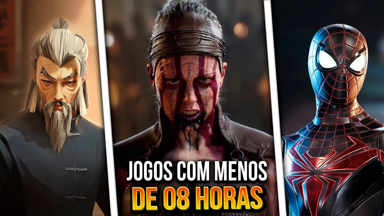 🥇OS 30 MELHORES JOGOS CURTOS PARA JOGAR TENDO POUCO TEMPO
