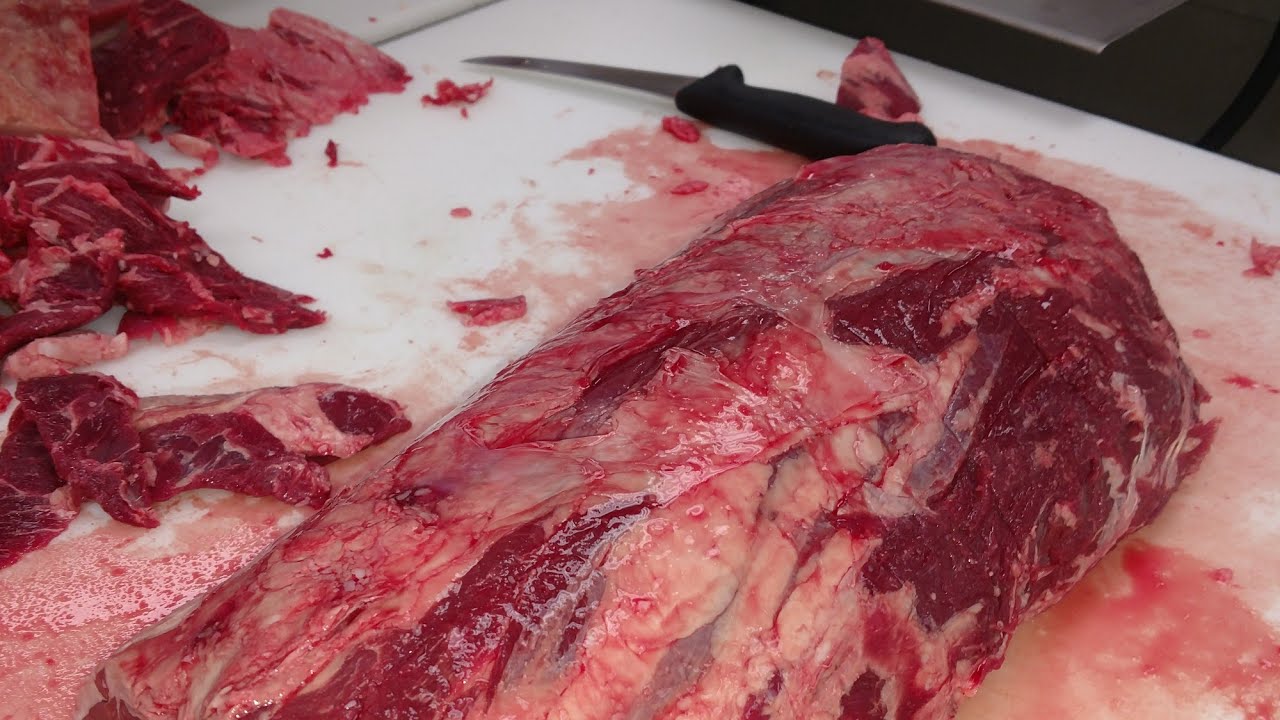 A Day in the Life of A Meat Cutter/Butcher | Cutting Beef and Pork
