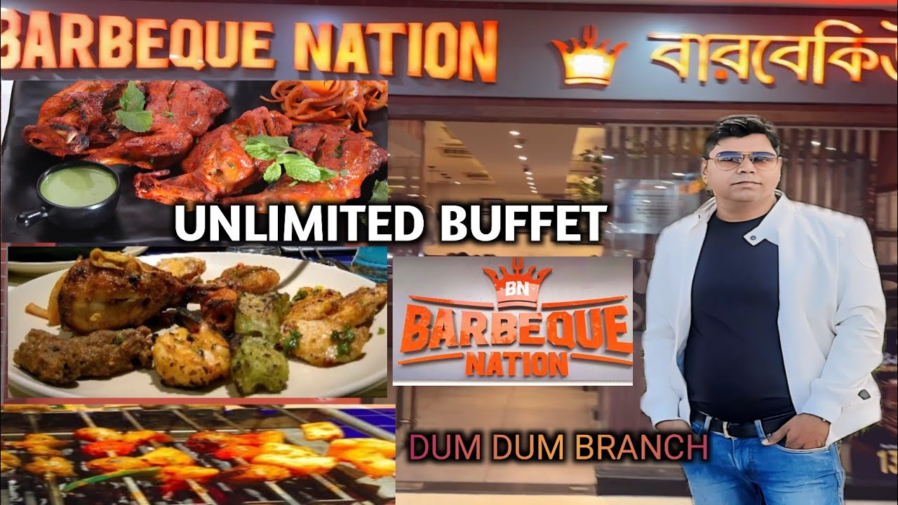 BARBEQUE NATION  BUFFET  IN  KOLKATA  NAGER BAZAR DUM DUM।। UNLIMITED BUFFET IN KOLKATA  ।