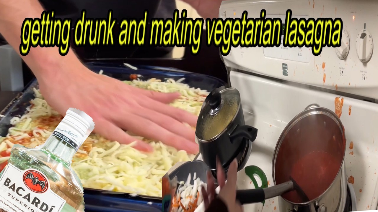 drunk vegetarian lasagna