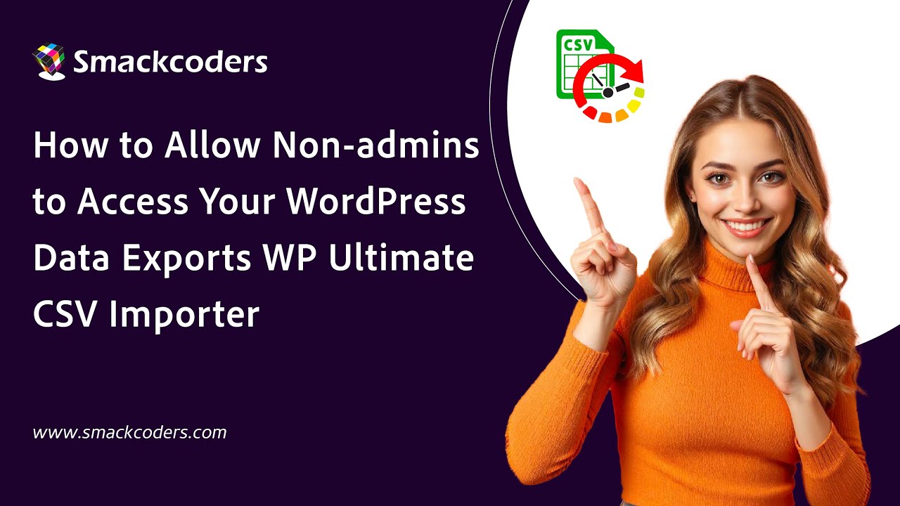 How to Allow Non-admins to Access Your WordPress Data Exports | WP Ultimate CSV Importer
