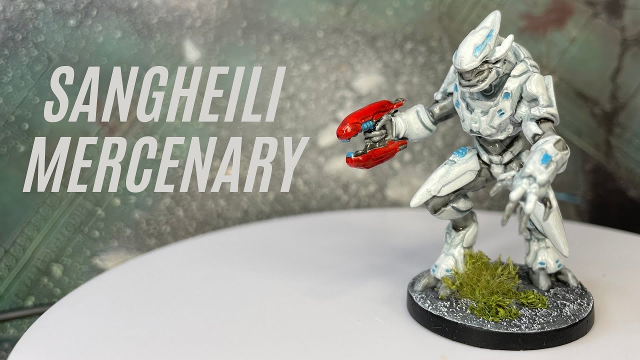 How to Paint Sangheili Mercenary (Elite): Halo Flashpoint