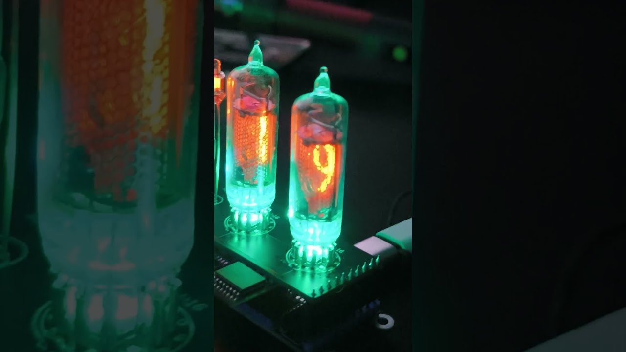 Часы на газоразрядных индикаторах 