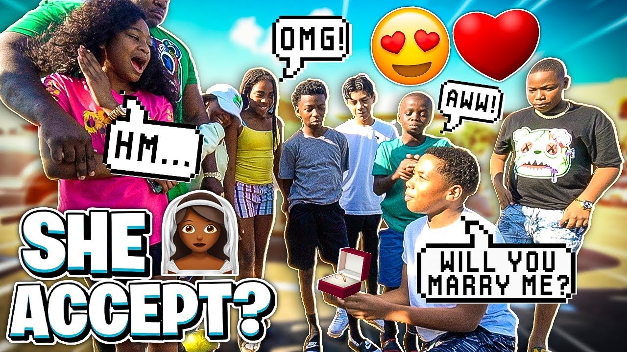 I CANT BELIEVE MYKEL PROPOSED TO MACEI! *WHAT DID SHE SAY*